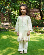 Ayla Pistachio Kids Shirt