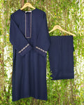 Naqsh Blue Suit