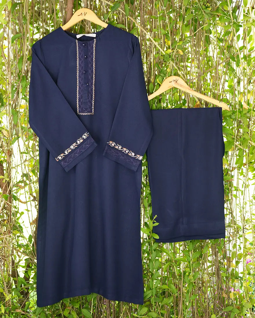 Naqsh Blue Suit