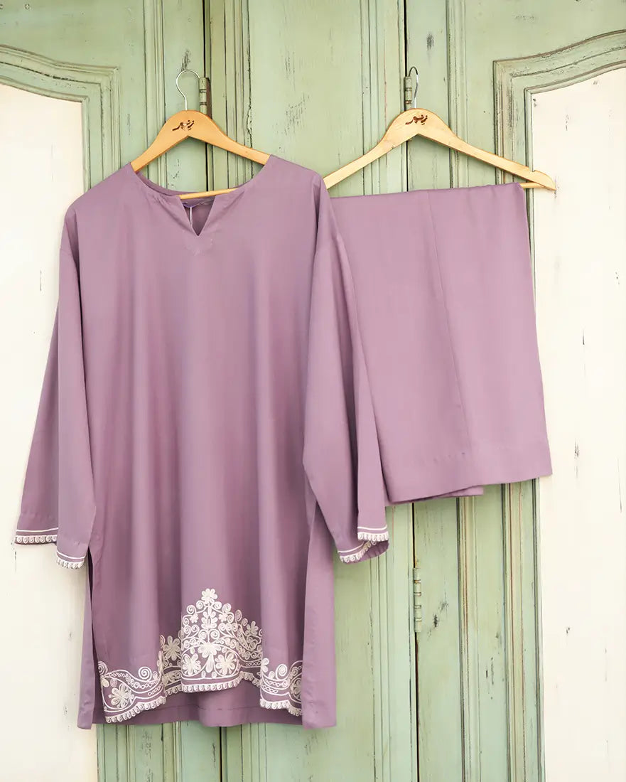 Noorain Lilac Dori Work Suit