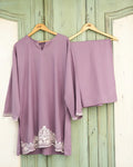 Noorain Lilac Dori Work Suit