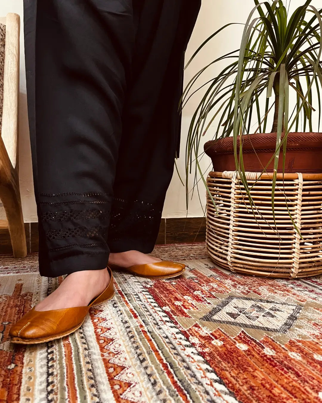 Rivaayat Shalwar Black