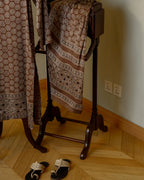 Rukhsar Brown Silk (Ajrak)