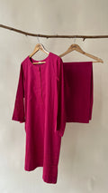Pink Tarkashi Suit