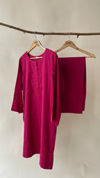 Pink Tarkashi Suit