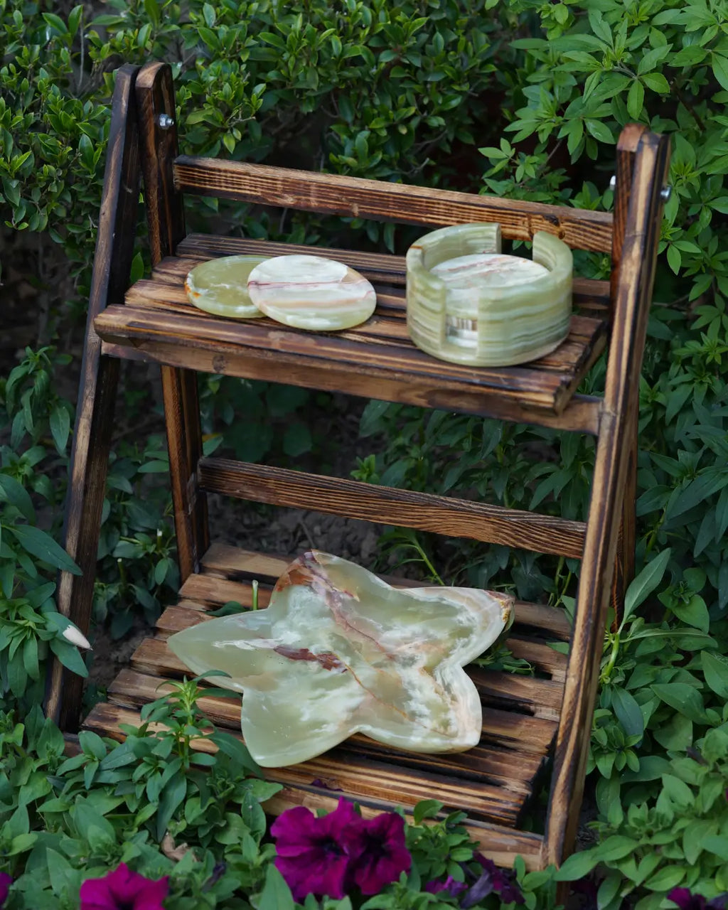 Marble  Coaster Set