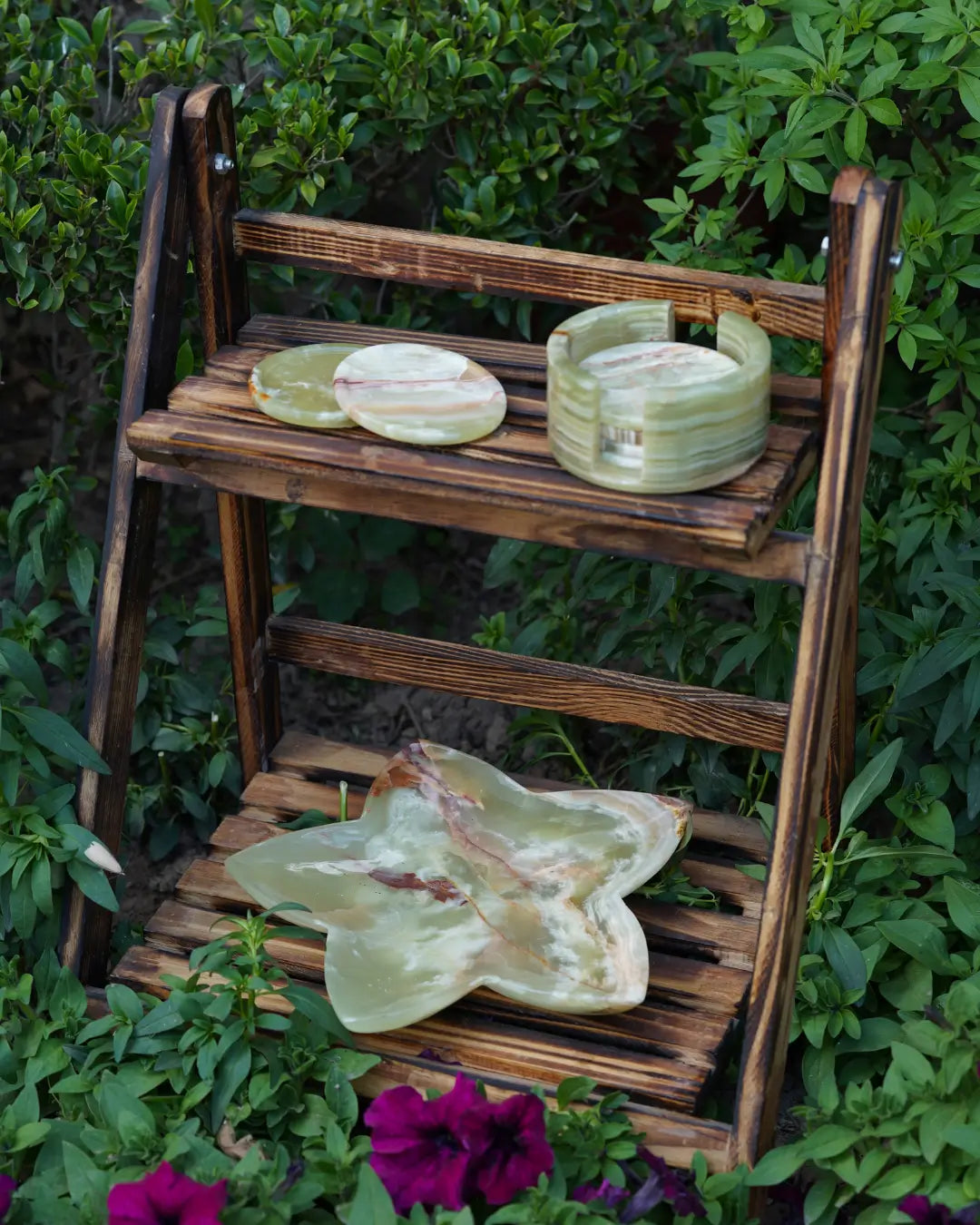 Marble  Coaster Set