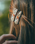 Embroidered Pins Orange