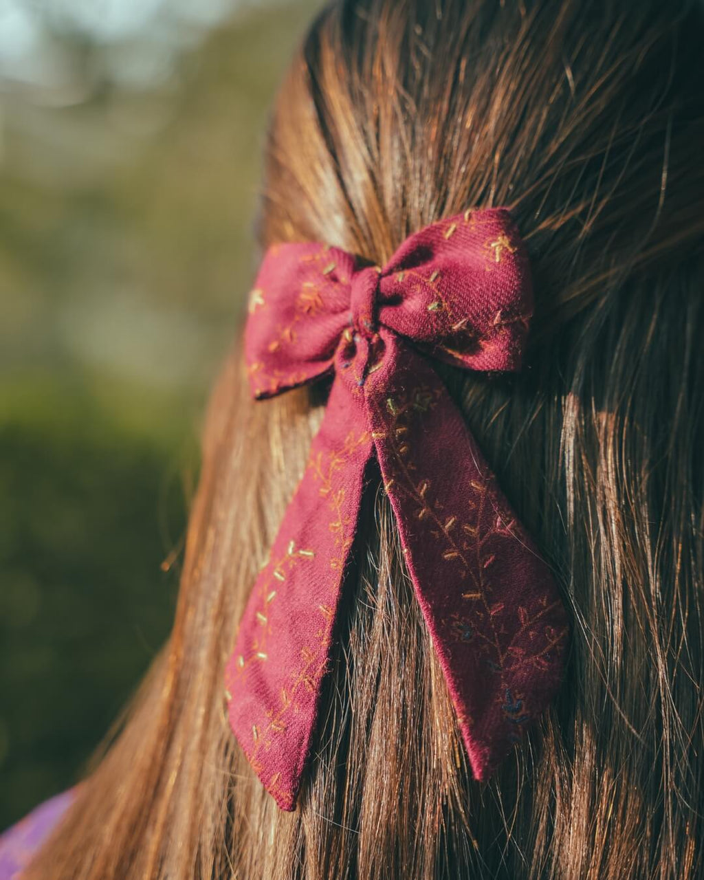 Pashm Bow Pink