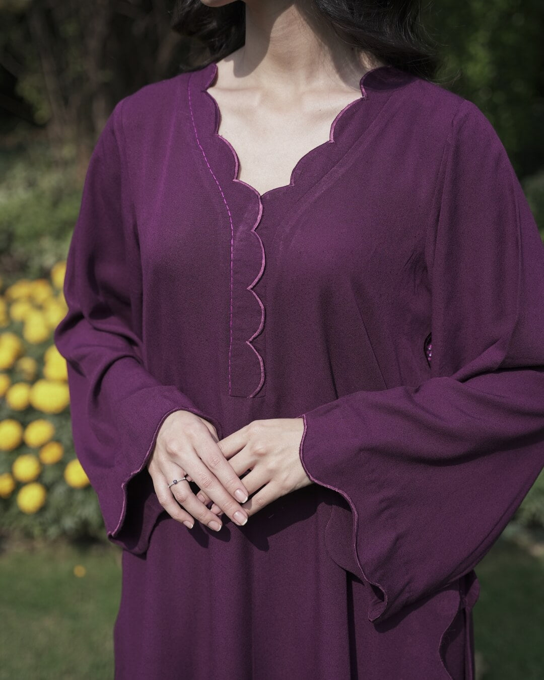 Gulaaha Plum suit