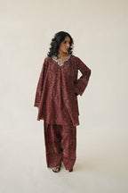 Surkh Ajrak 2 Pc Suit