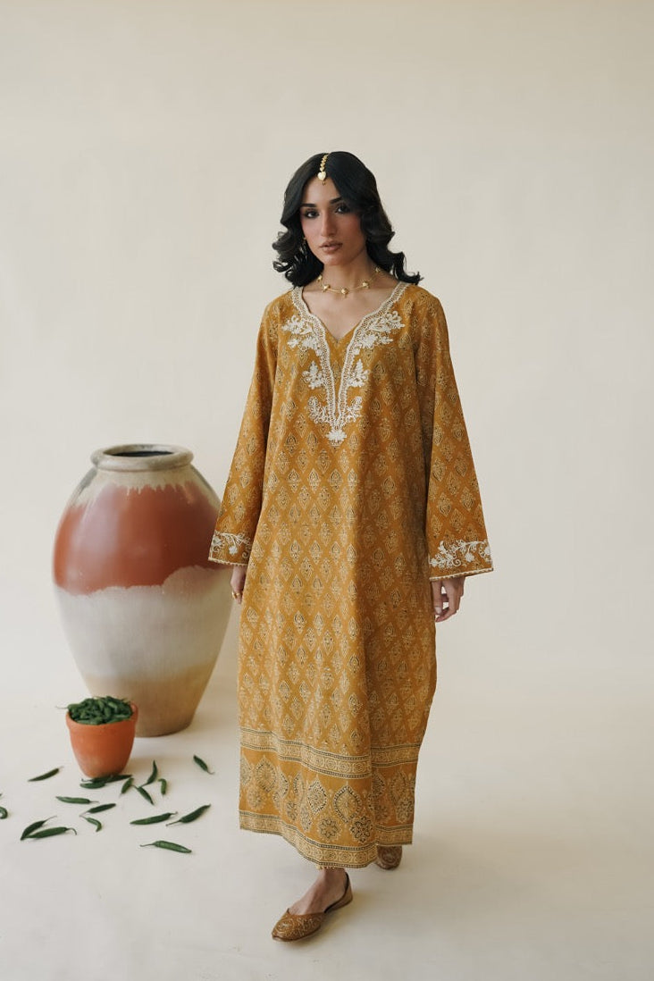 Zarr Ajrak 2 Pc Suit