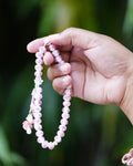 Tasbih Round Flower Beads Pink