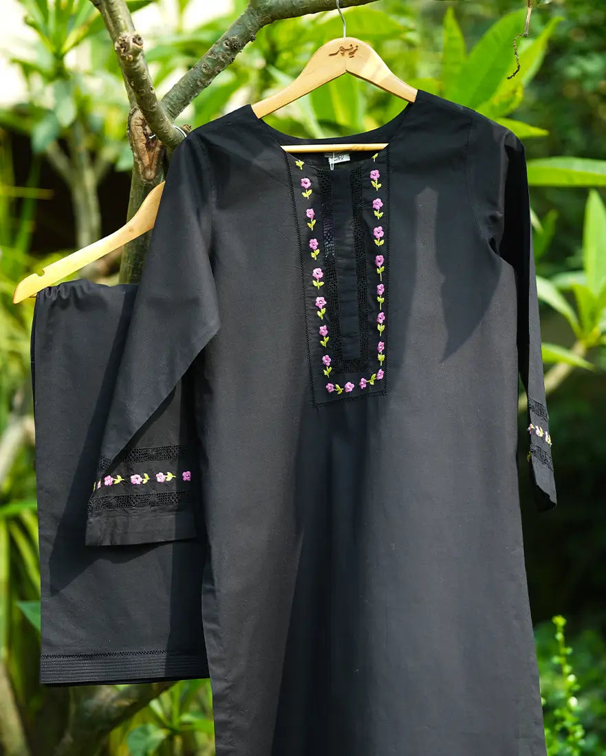 Meher Black 2 Piece Suit