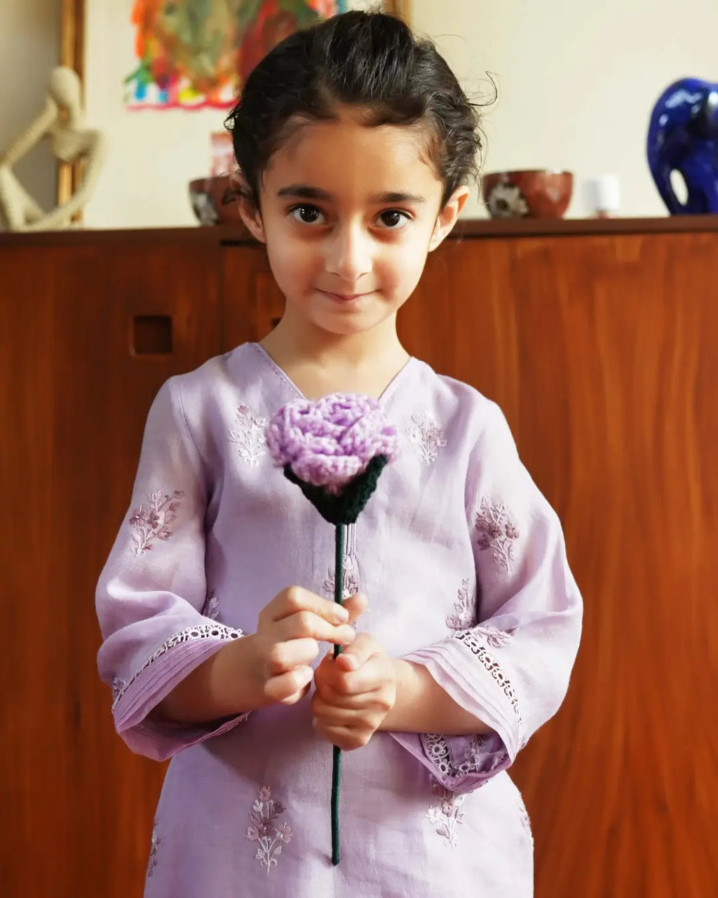 Lina Lavender Kids Shirt