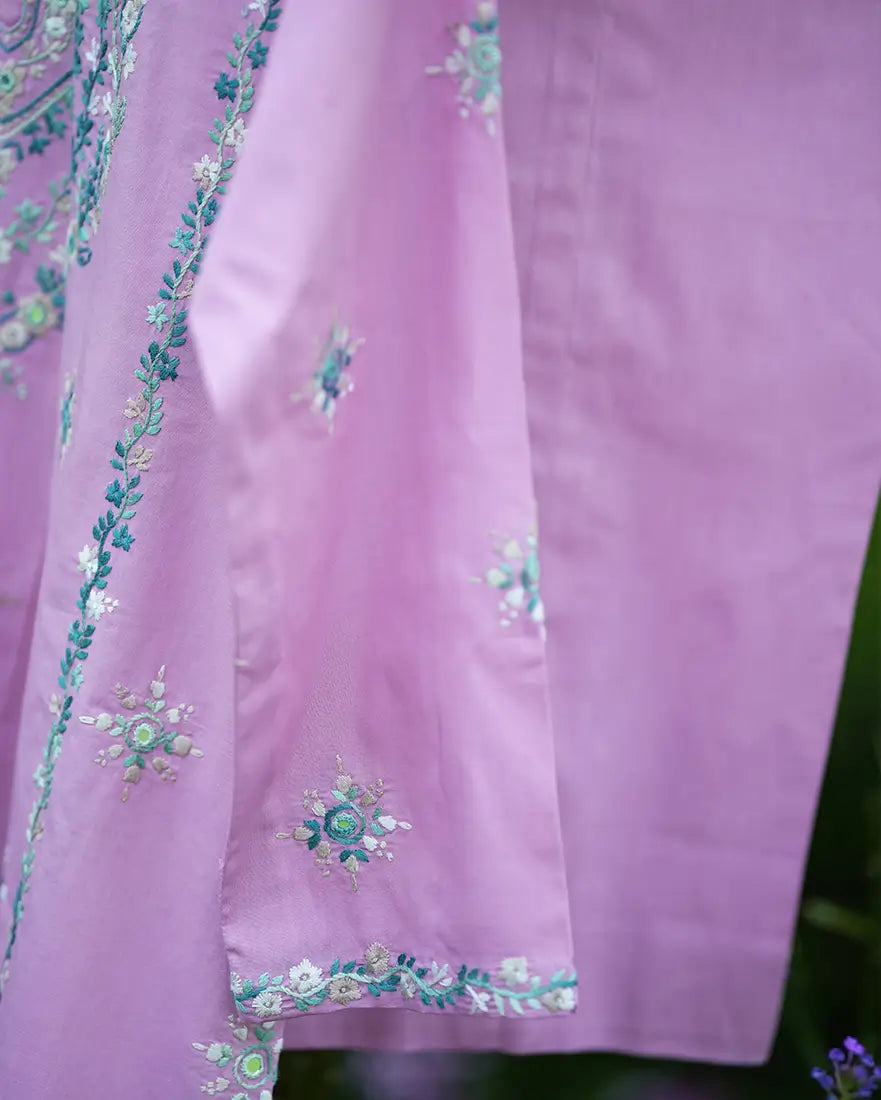 Kashaf Pink 2 Piece Suit