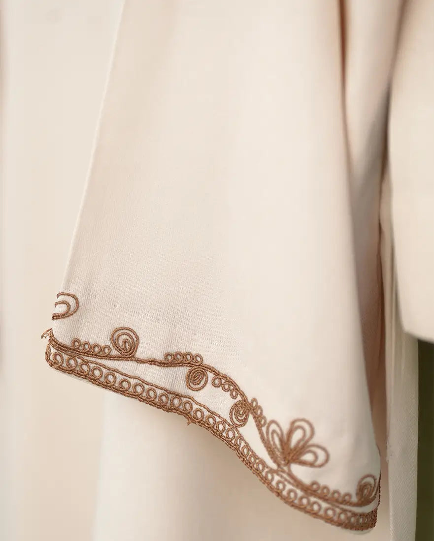 Noorain Off White Dori Work Suit