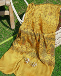 Embroided stole yellow