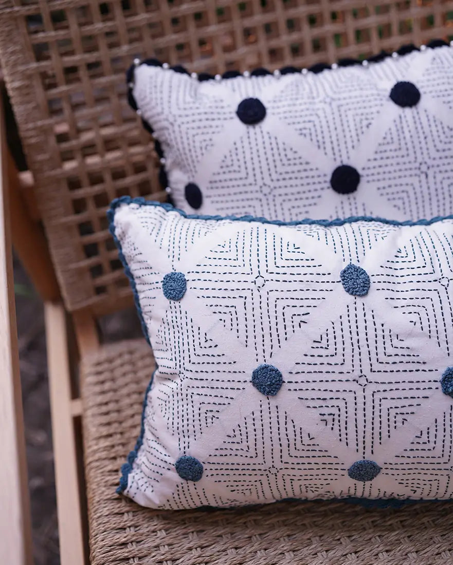 Sifr Light Blue Cushion