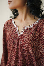 Surkh Ajrak 2 Pc Suit