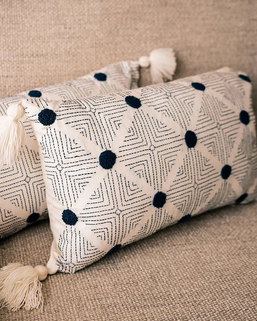 Sifr Navy Blue Cushion