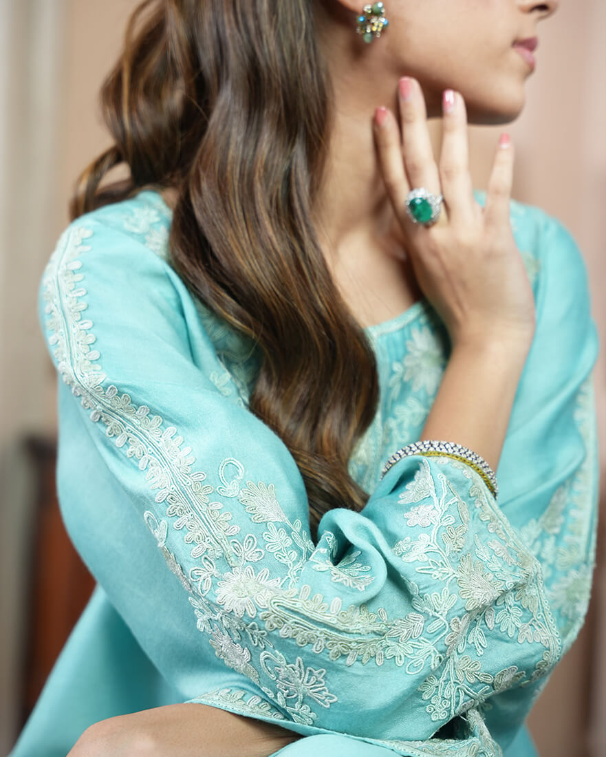 Laleh Sky Blue Suit