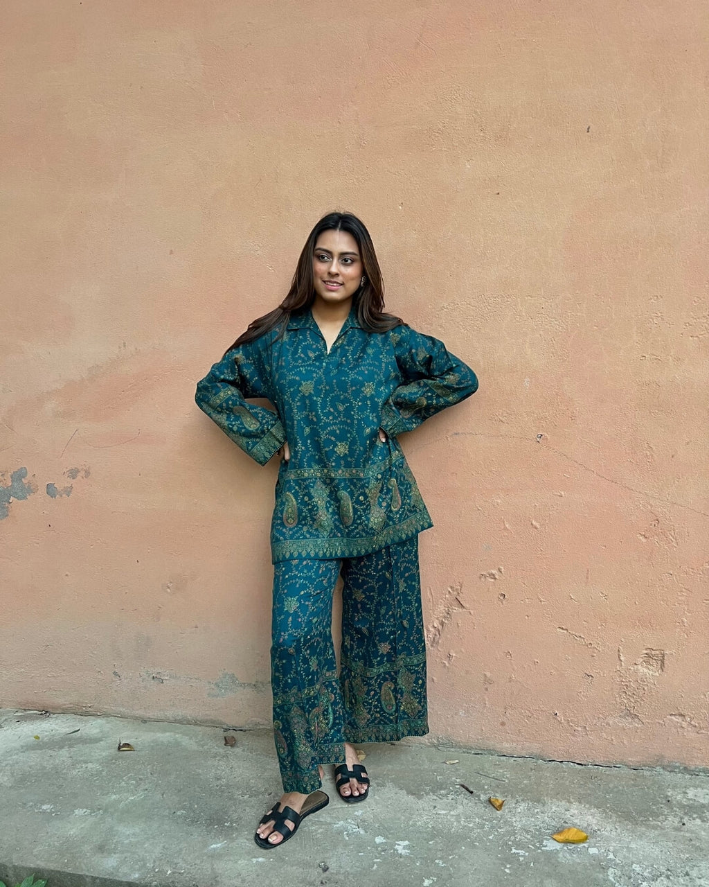 Suroor Coord Set Green