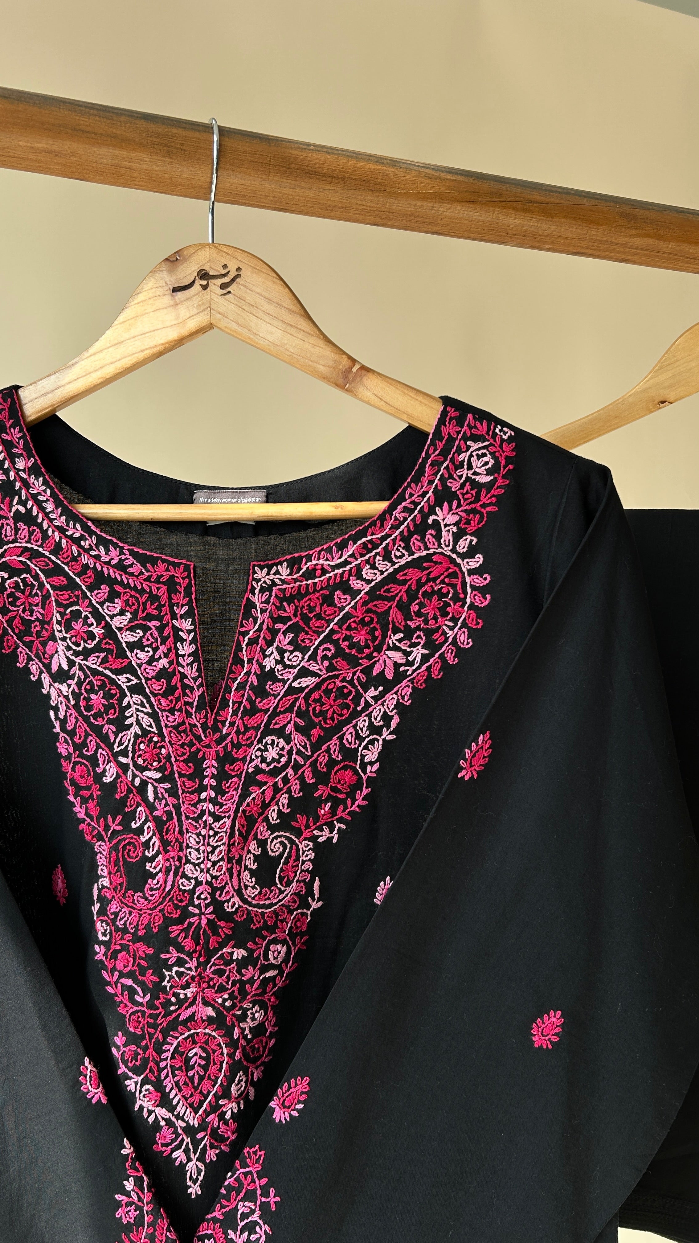 Black Suit With Paisly Design