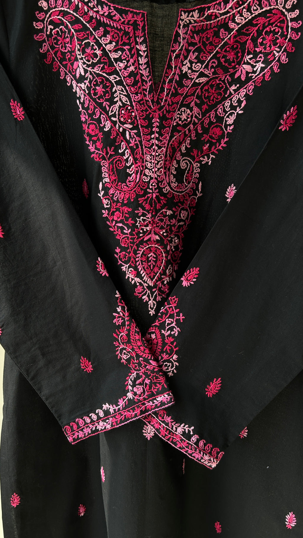 Black Suit With Paisly Design
