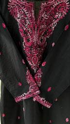 Black Suit With Paisly Design