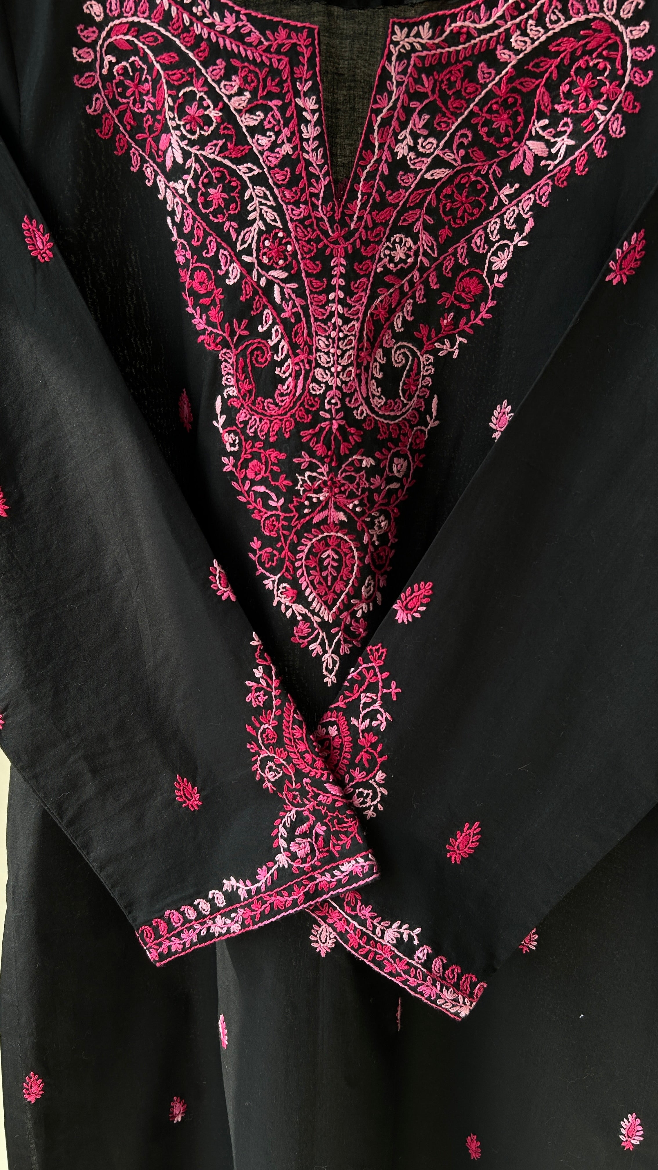 Black Suit With Paisly Design