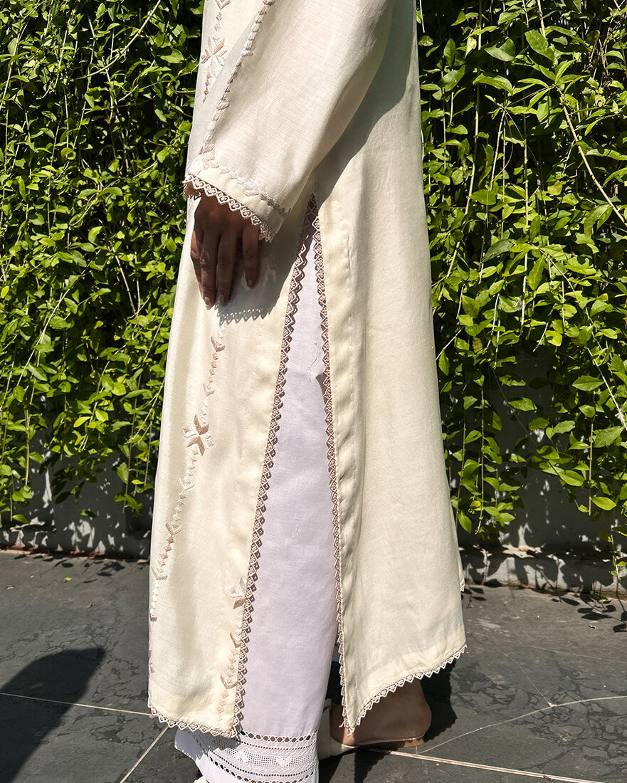 Silsila Phulkari Shirt khaadi silk