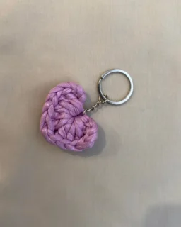 Crocheted key chain 1