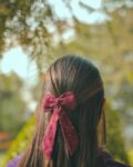 Pashm Bow Pink