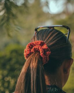 Scrunchie Orange