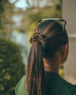 Scrunchie Dark Brown