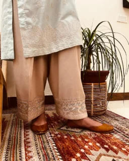 Rivaayat Shalwar Beige