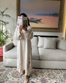 Haya off white suit