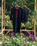 Kanwal Black & Maroon