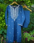 Mahgul Blue 2 Piece Suit