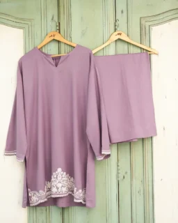 Noorain Lilac Dori Work Suit
